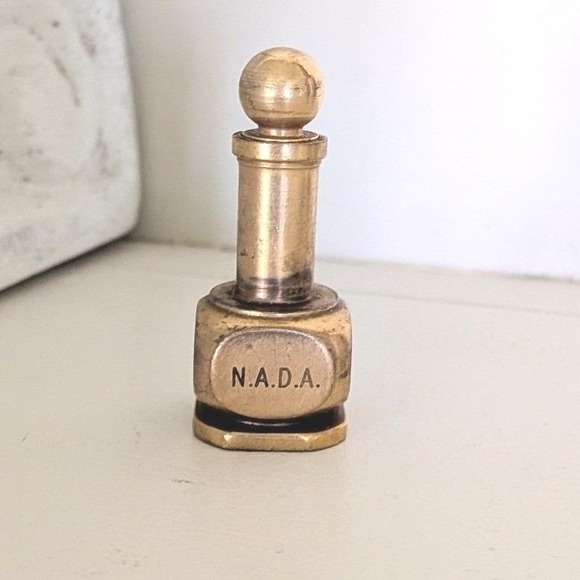 Ernest Steiner Other - Vtg National Automobile Dealers Assn NADA Brass Perfume Bottle Ernest Steiner
